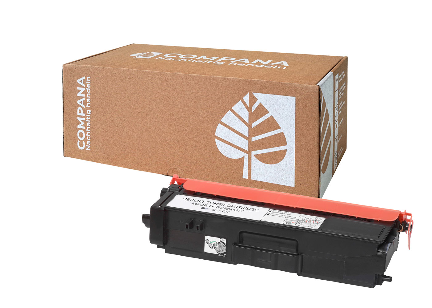 Compana Toner-Kit schwarz HC (46626) ersetzt TN-326BK