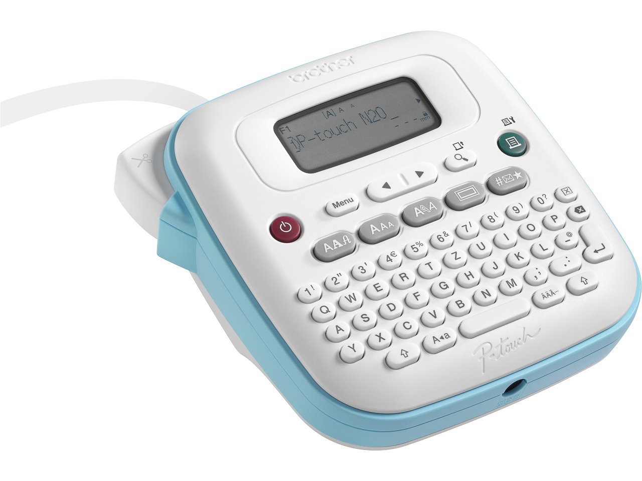 PTN20RG1 BROTHER PT N20 Beschriftungsgeraet QWERTZ DE 3,5-12mm