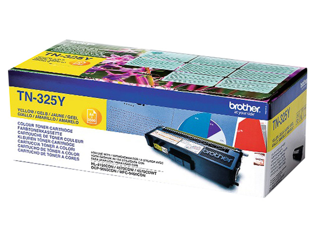 Brother Toner-Kit gelb HC (TN-325Y)