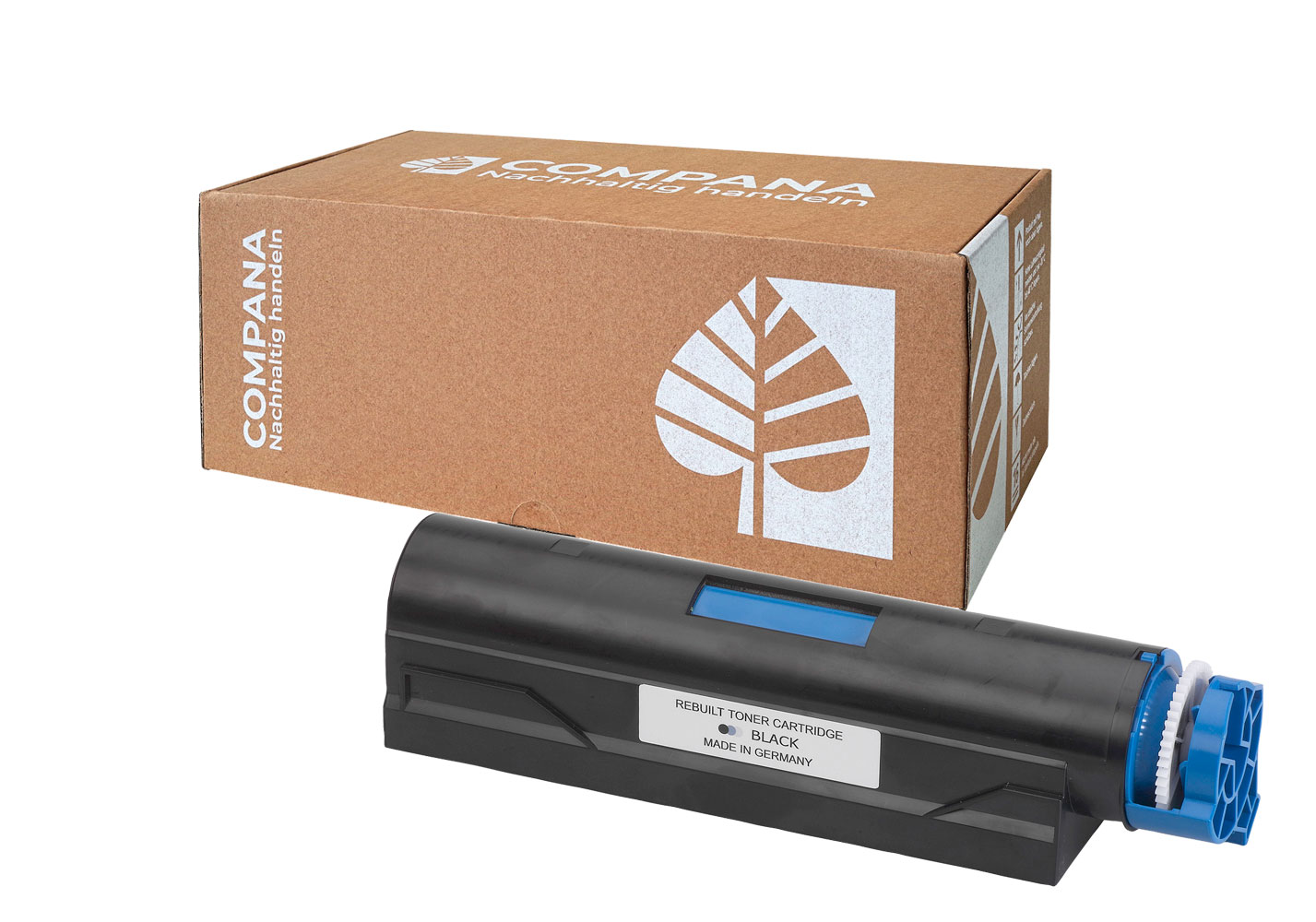 Compana Toner-Kit schwarz HC (46498) ersetzt B402