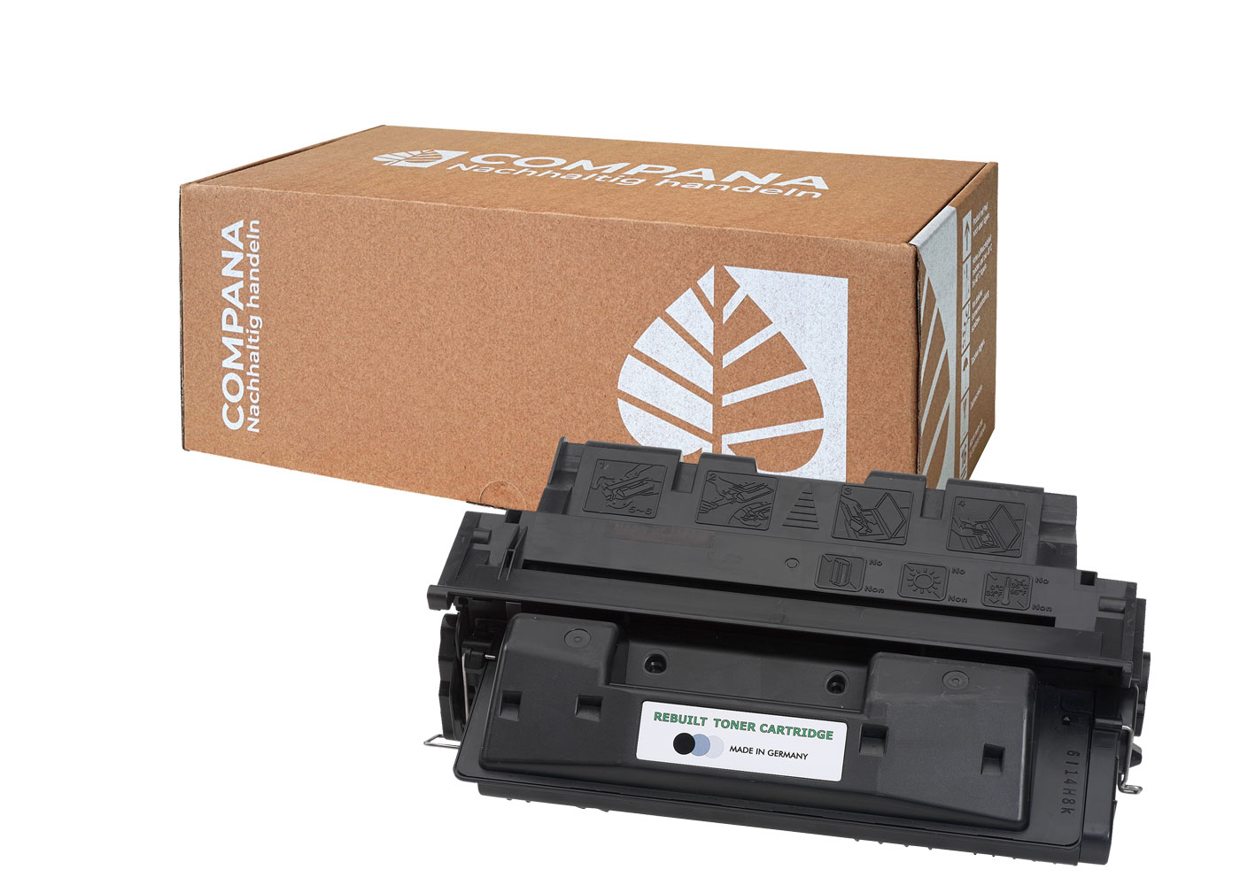 Compana Toner-Kartusche schwarz HC (10206) ersetzt 61X