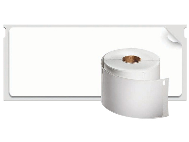 Dymo Ordner-Etiketten breit (weiß) (S0722480, 99019)