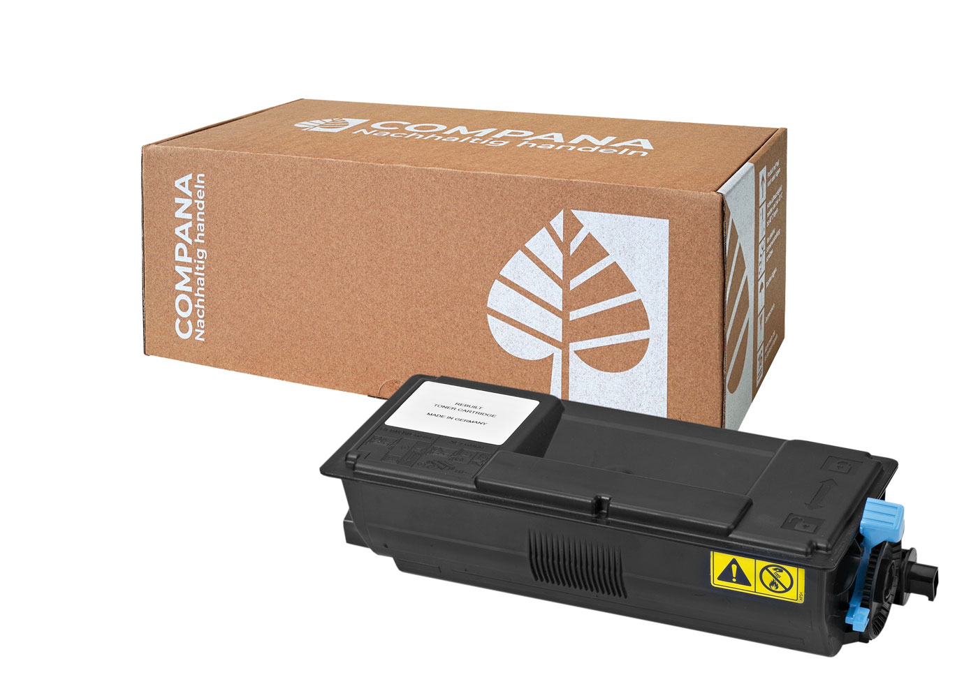 Compana Toner-Kit schwarz (48887) ersetzt TK-3160