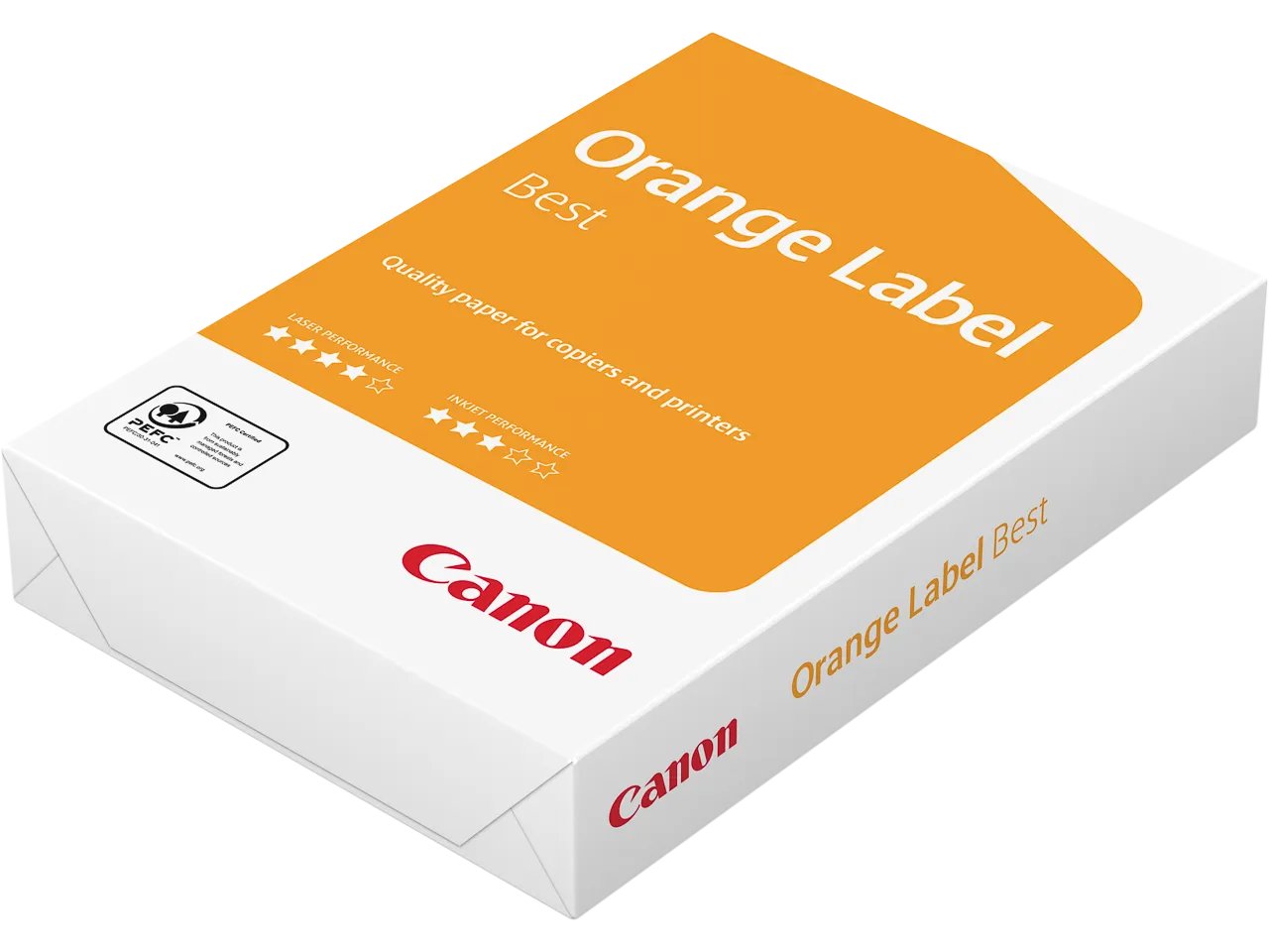 97004124 CANON Orange Label Standard Kopierpapier 500Blatt weiss PEFC 80gr