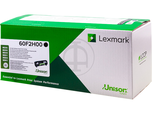 Lexmark Toner-Kartusche Return schwarz HC (60F2H00, 602H)