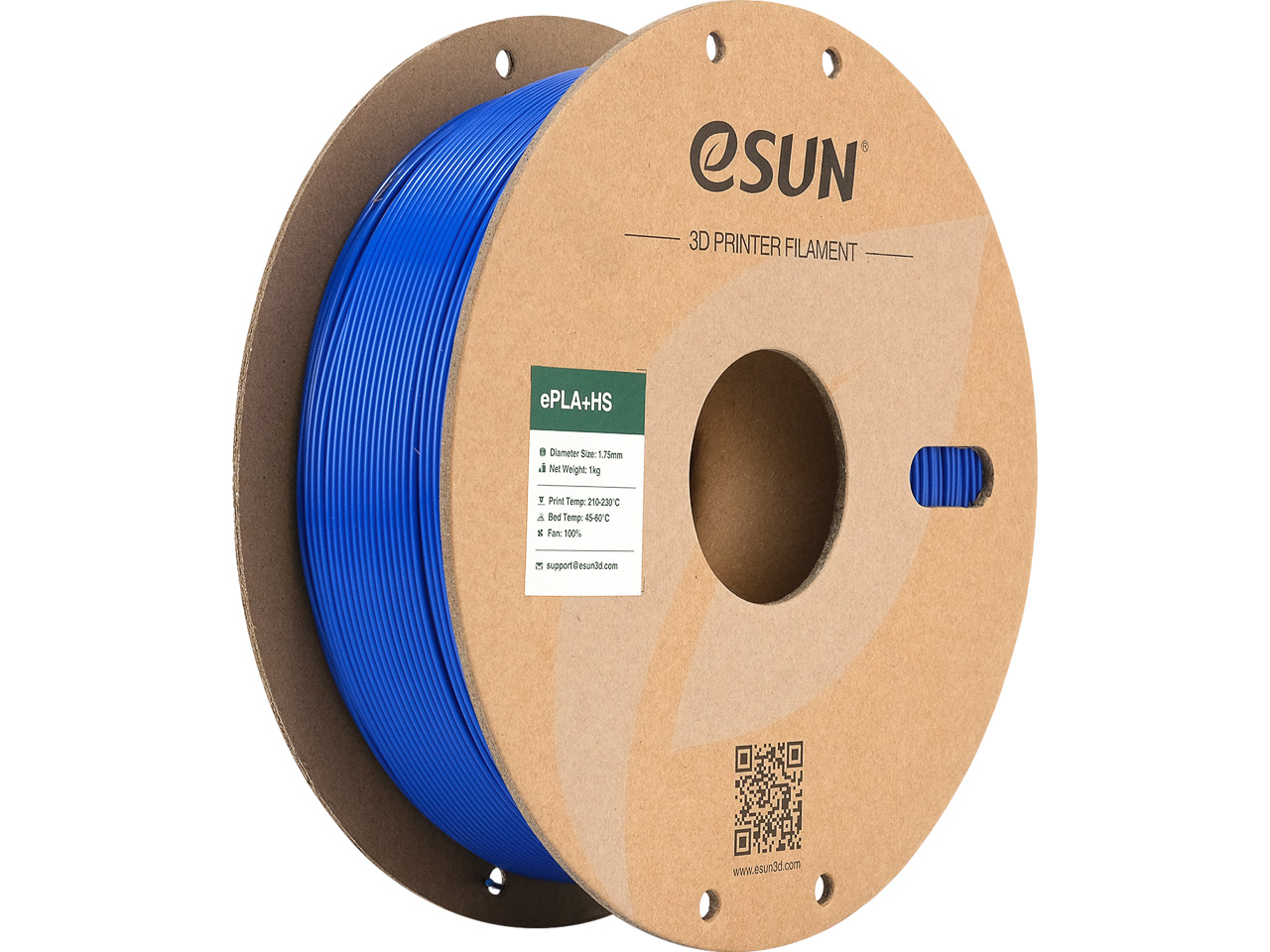 EPLA+HS 1,75mm DARK BLUE 1kg ESUN 3D FILAMENT