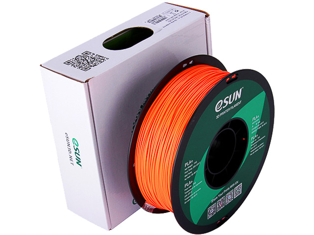 ESUN 3D FILAMENT PLA+ 1,75mm ORANGE 1kg