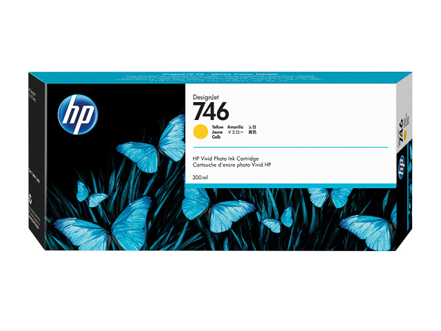 HP Tintenpatrone gelb (P2V79A, 746)