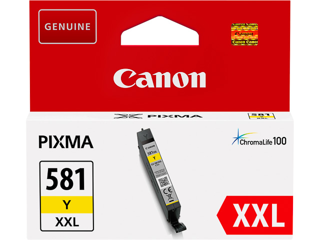 Canon Tintenpatrone gelb HC plus (1997C001, CLI-581YXXL)