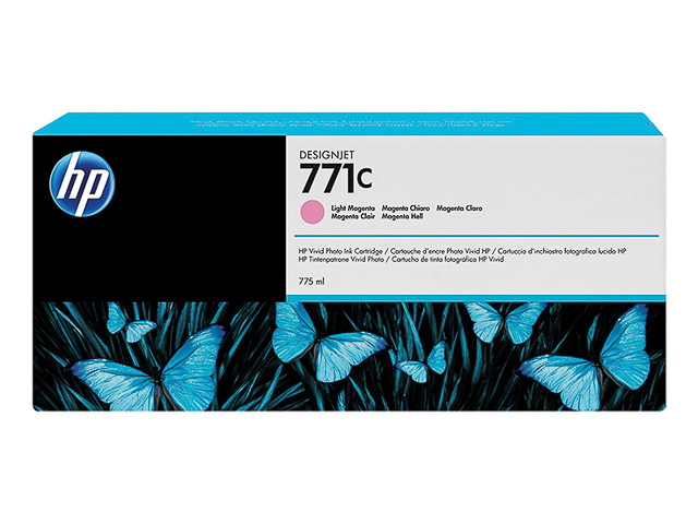 HP Tintenpatrone magenta light (B6Y11A, 771C)