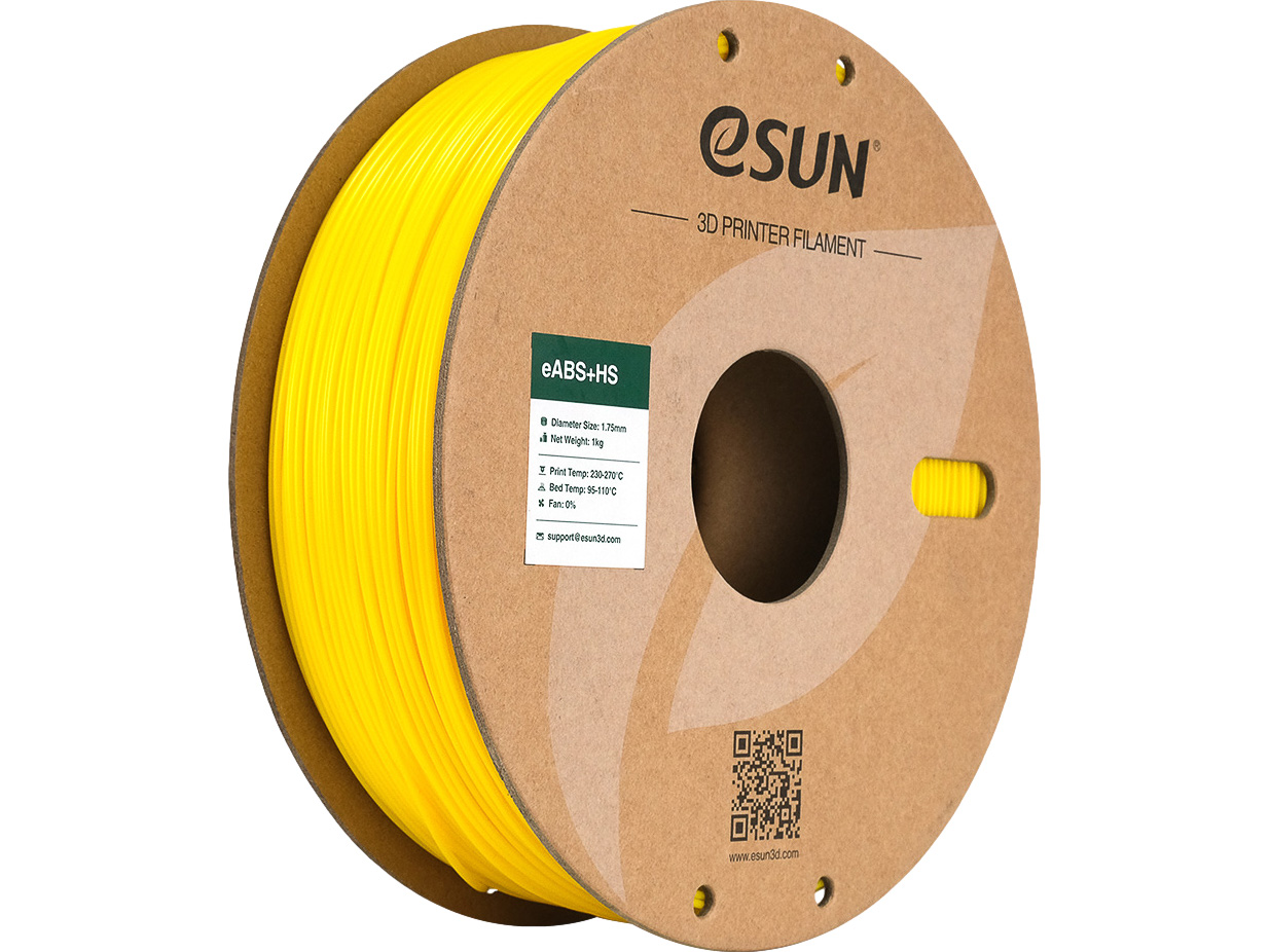 ESUN 3D FILAMENT EABS+HS 1,75mm YELLOW 1kg