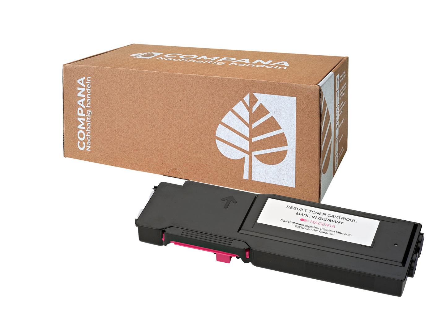 Compana Toner-Kit magenta HC plus (46707) ersetzt XKGFP