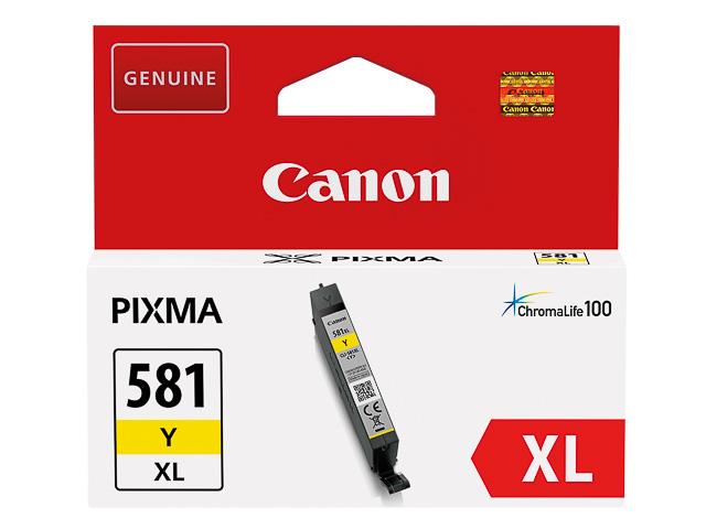 Canon Tintenpatrone gelb HC (2051C001, CLI-581YXL)