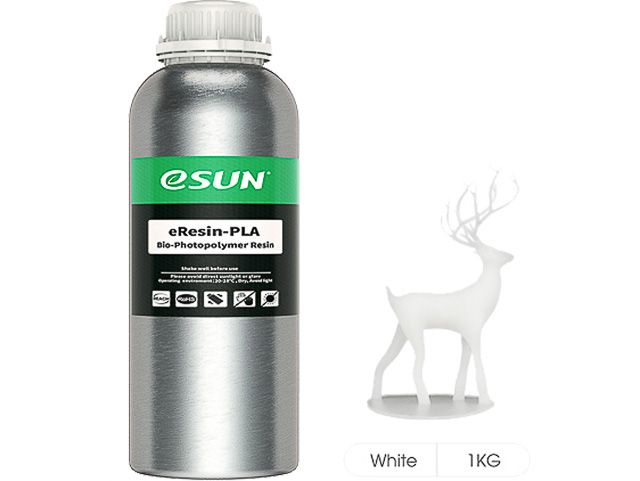 UV/LCD ERESINPLA WHITE 1kg ESUN 3D RESIN 405NM