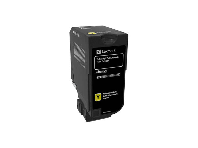 Lexmark Toner-Kit Corporate gelb HC plus (74C2HYE)