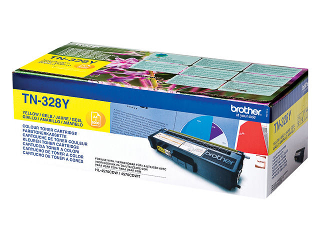 Brother Toner-Kit gelb HC plus (TN-328Y)