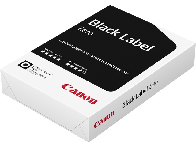 99840554 CANON Black Label Zero Kopierpapier A4 (210x297mm) 500Blatt