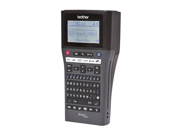 PTH500ZG1 BROTHER PT H500  Beschriftungsgeraet QWERTZ DE 3,5-24mm