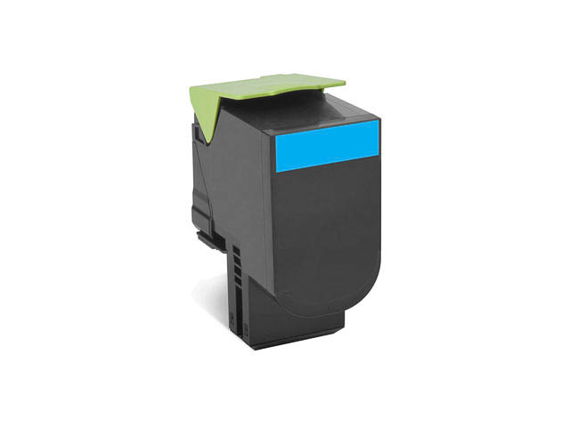 Lexmark Toner-Kit Return cyan HC plus + (80C2XC0, 802XC)