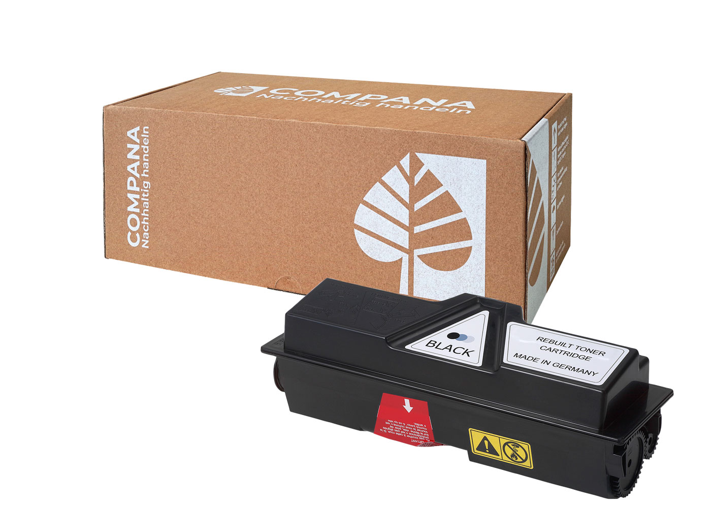 Compana Toner-Kit schwarz (44097) ersetzt TK-170, PRTKYTK170XL