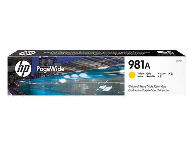 HP Tintenpatrone gelb SC (J3M70A, 981a)