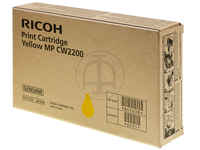 Ricoh Tintenpatrone gelb (841638)