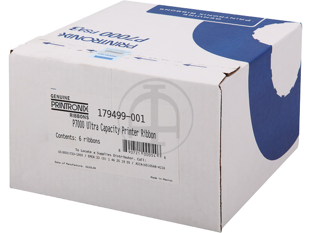 Printronix Farbband Nylon 6 x schwarz (179499-001)