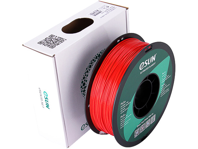ESUN 3D FILAMENT PLA+ 1,75mm RED 1kg