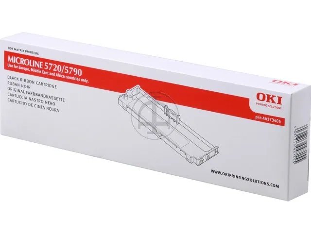 OKI Farbband Nylon schwarz (44173405)