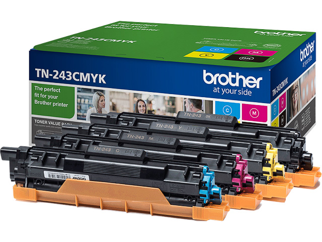 Brother Toner-Kartusche gelb, magenta, schwarz, cyan (TN-243CMYK)