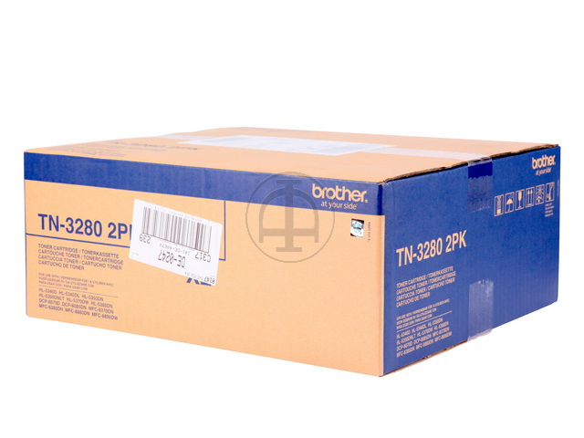 Brother Toner-Kit 2 x schwarz HC (TN-3280TWIN)