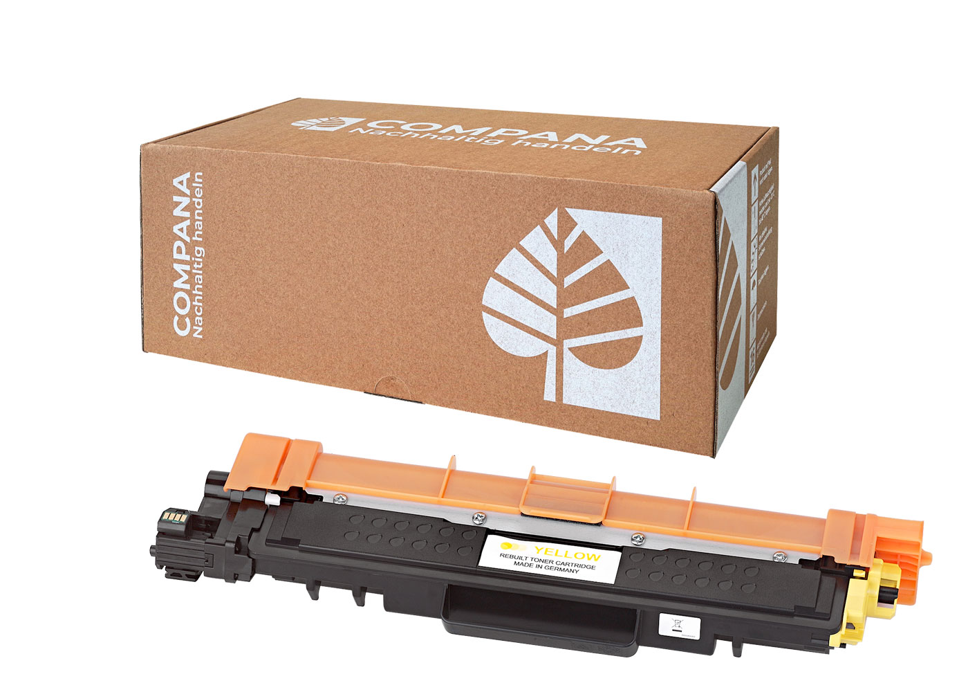 Compana Toner-Kartusche gelb HC (48806) ersetzt TN-247Y