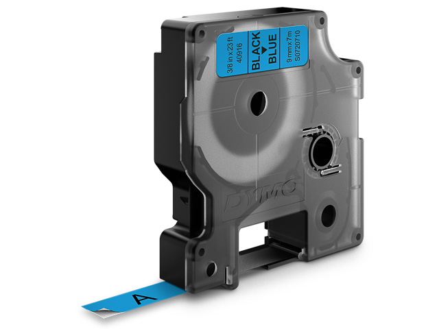 Dymo Schriftbandkassette schwarz/blau (40916)