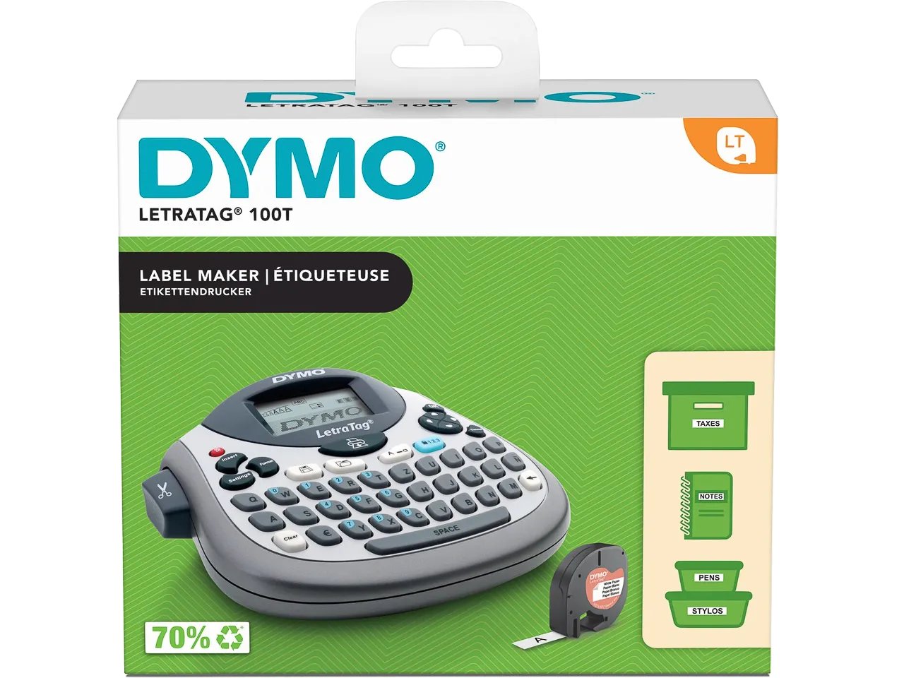 2174591 DYMO LT100T  QWERTZ DE 12mm
