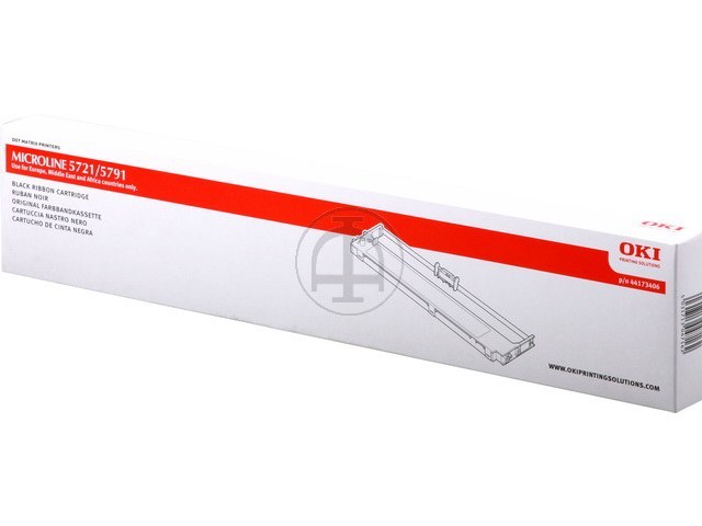 OKI Farbband Nylon schwarz HC (44173406)