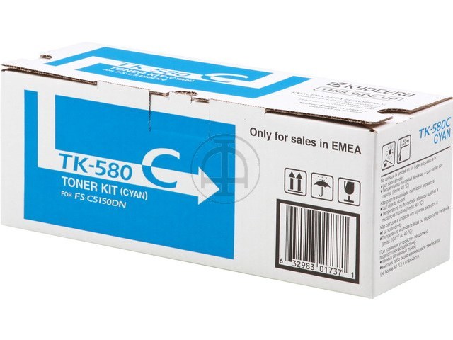 Kyocera Toner-Kit cyan (1T02KTCNL0, TK-580C)