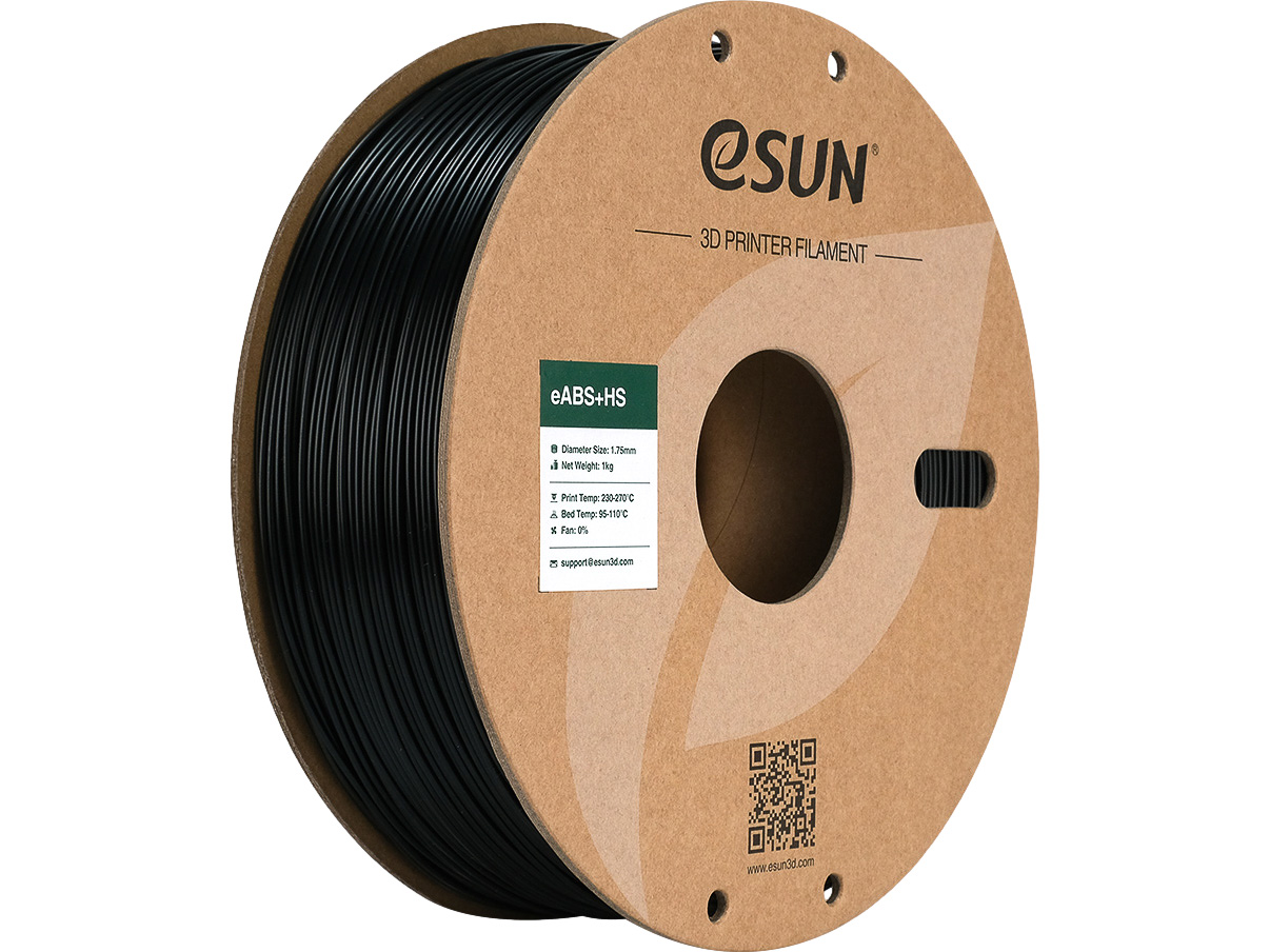 ESUN 3D FILAMENT EABS+HS 1,75mm BLACK 1kg