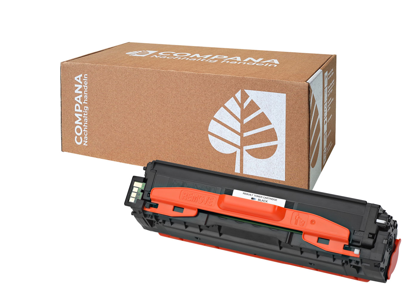 Compana Toner-Kit schwarz (46351) ersetzt K504