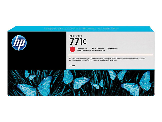 HP Tintenpatrone chromatic rot (B6Y08A, 771)