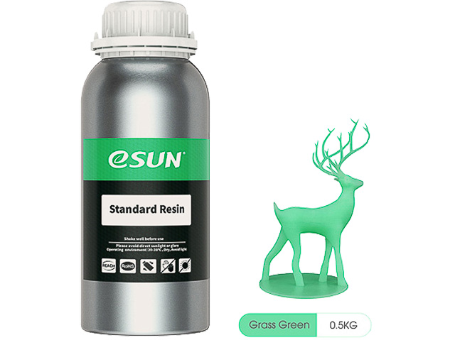 UV/LCD STANDARD GRASS GREEN 1kg ESUN 3D RESIN 405NM
