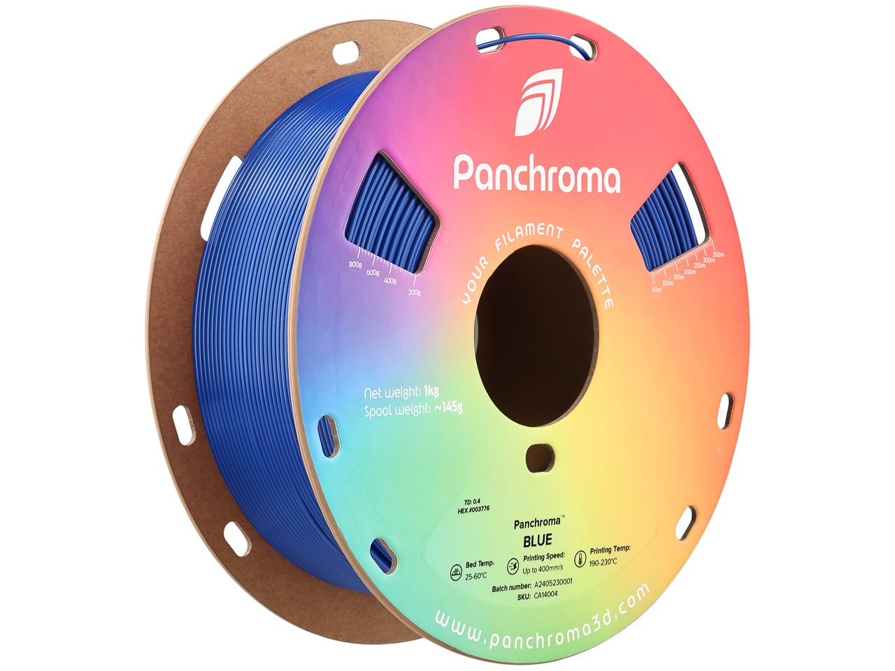 POLYMAKER PANCHROMA 3D FILAMENT COPE 1,75mm BLUE 1kg CA14004
