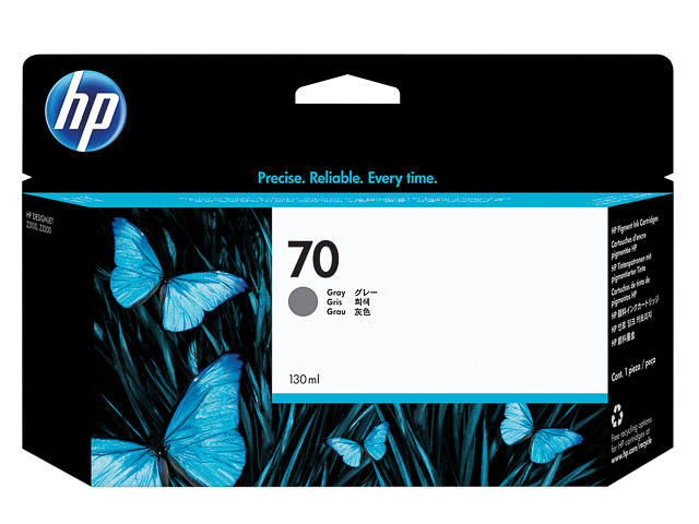 HP Tintenpatrone grau (C9450A, 70)