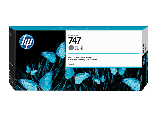 HP Tintenpatrone grau (P2V86A, 747)
