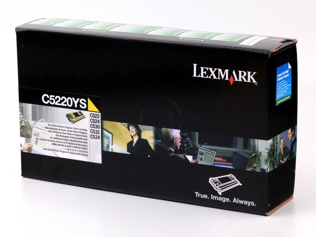 Lexmark Toner-Kartusche Prebate gelb (C5220YS)