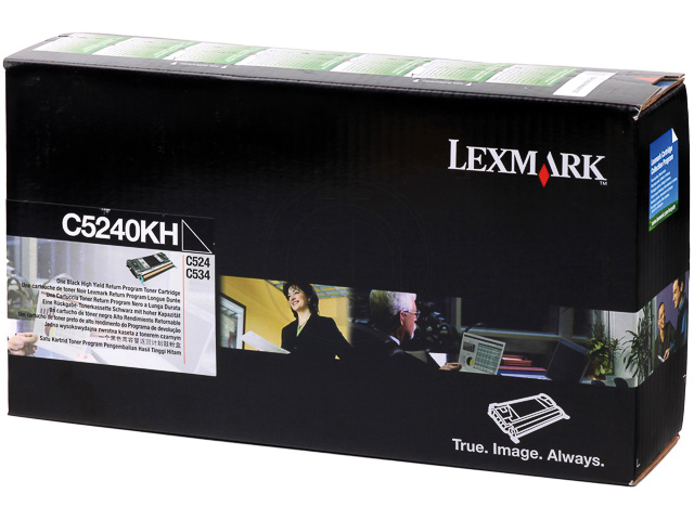 Lexmark Toner-Kartusche Prebate schwarz HC (C5240KH)