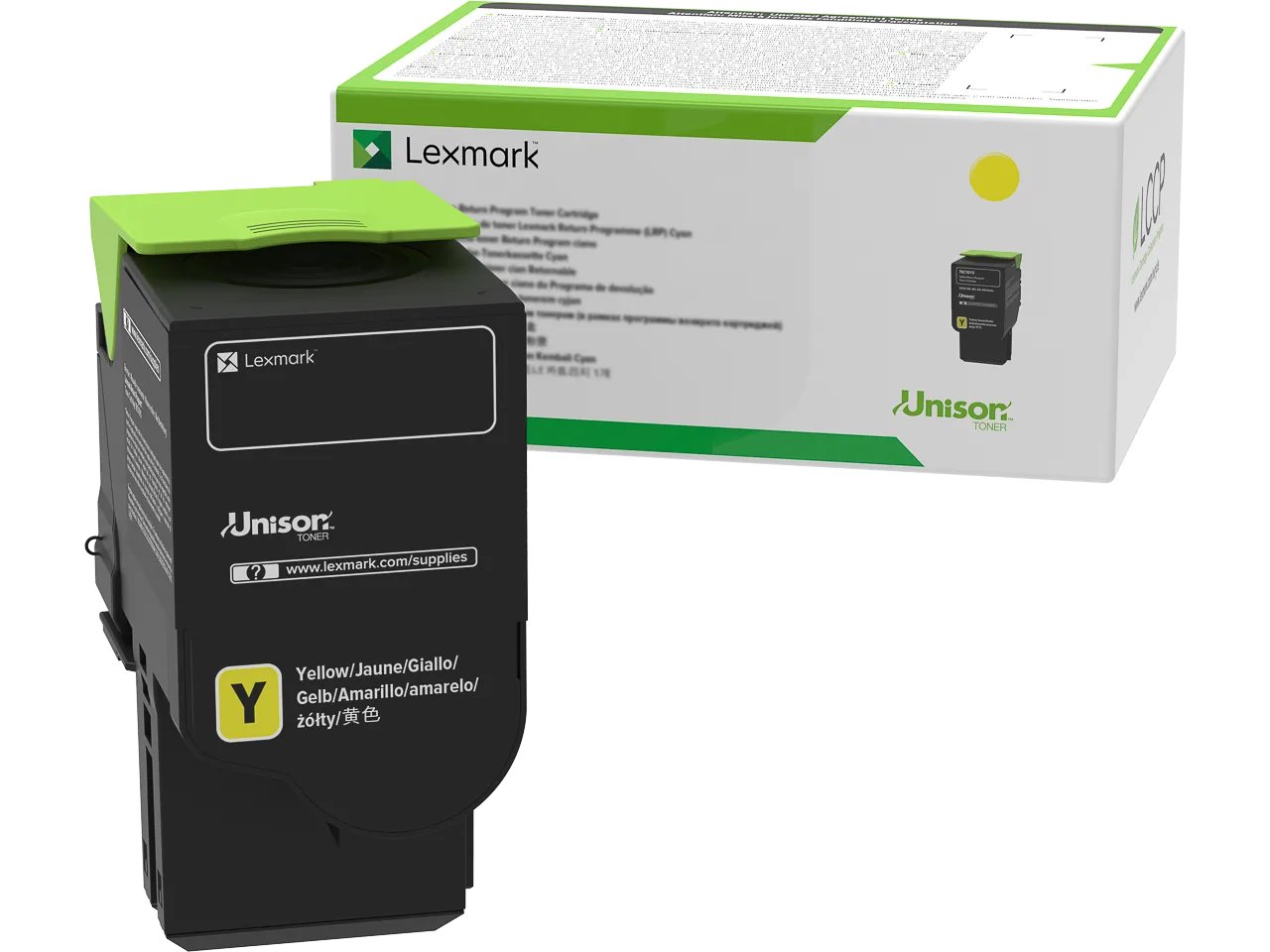 Lexmark Toner-Kit Contract (nur für Vertragskunden) gelb (78C2XYE)