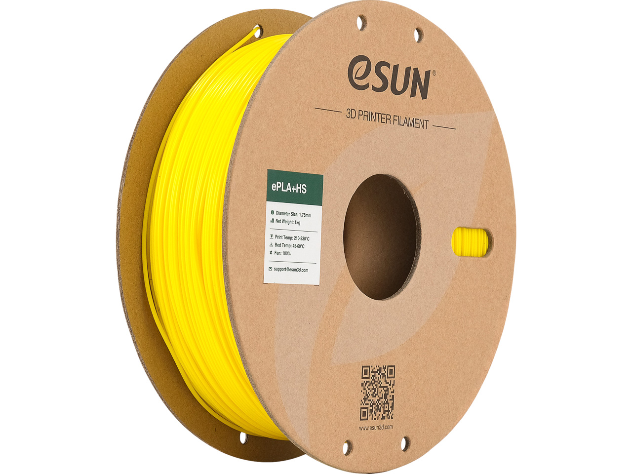 EPLA+HS 1,75mm YELLOW 1kg ESUN 3D FILAMENT