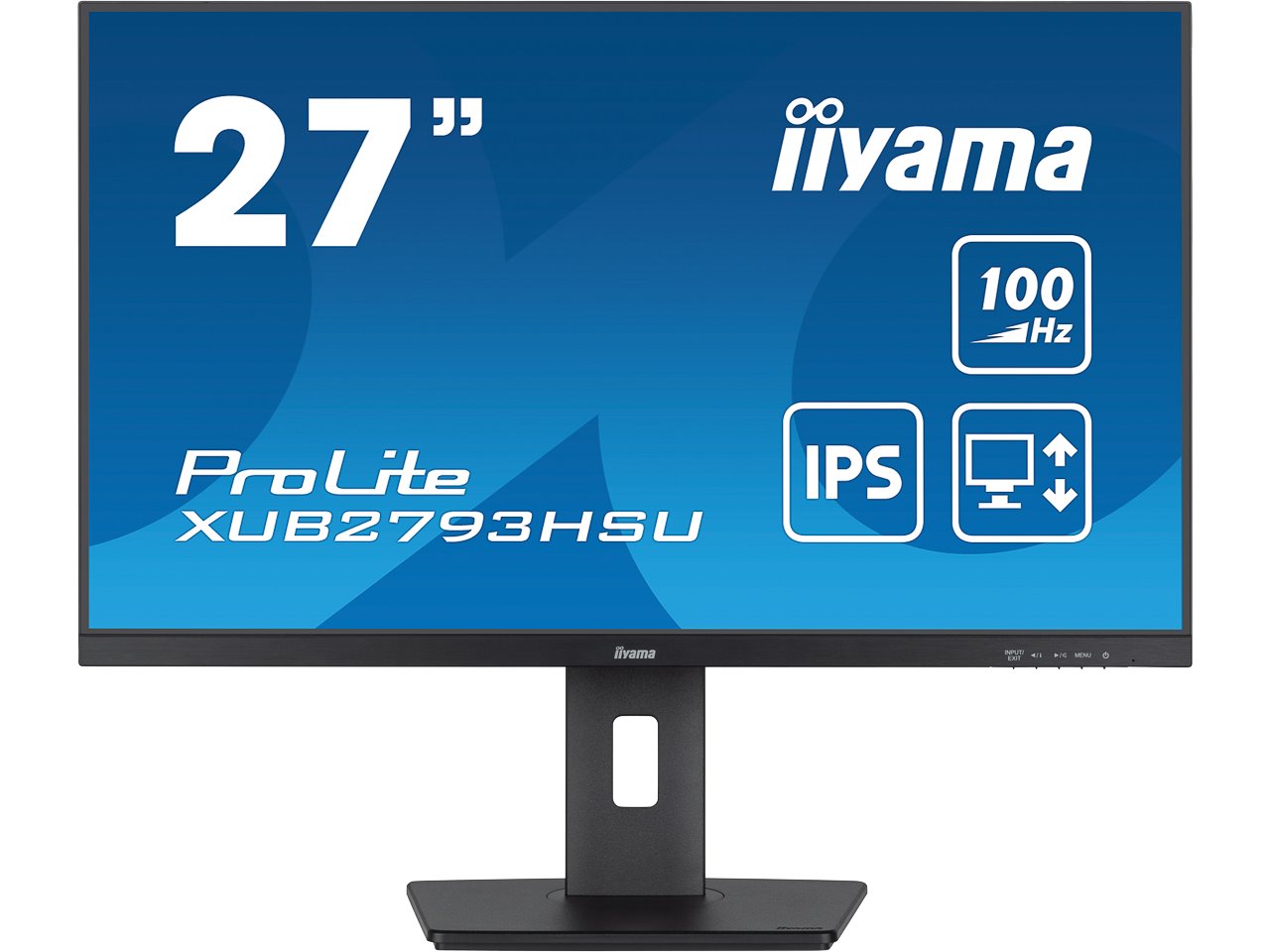 XUB2793HSU-B7 IIYAMA ProLite Monitor 27 (68,6cm) HDMI USB FHD IPS LED E