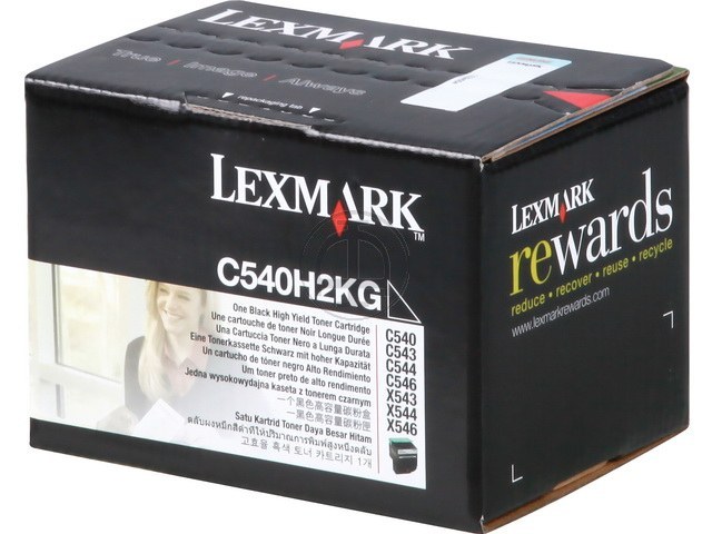 Lexmark Toner-Kit schwarz HC (C540H2KG)