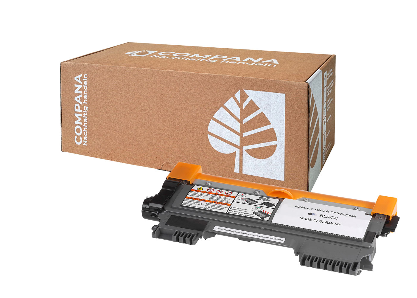 Compana Toner-Kit schwarz HC (44575) ersetzt TN-2220, TN-2010